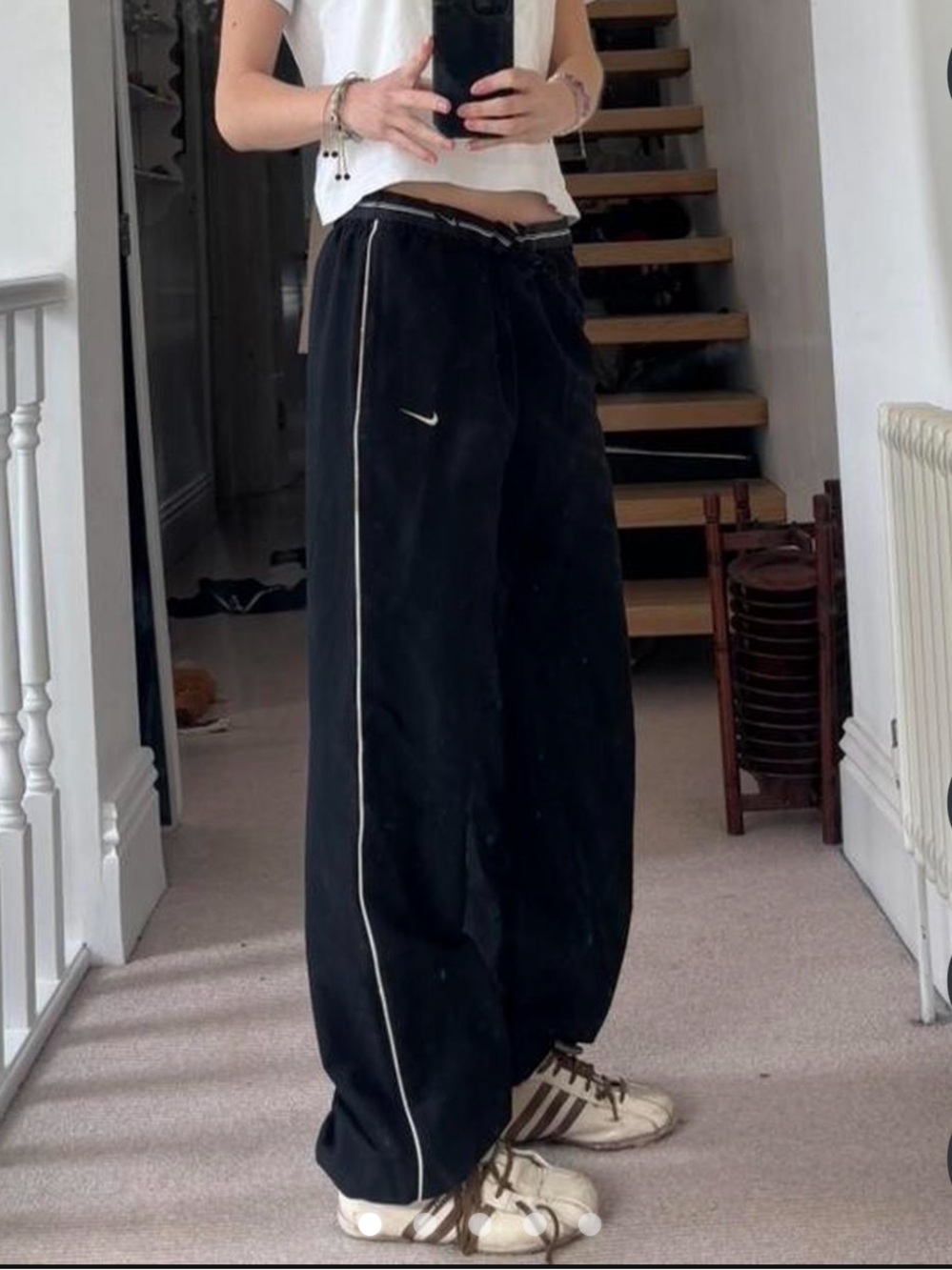 Flava studio. Nike track pants.